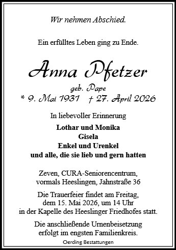 Anna Pfetzer