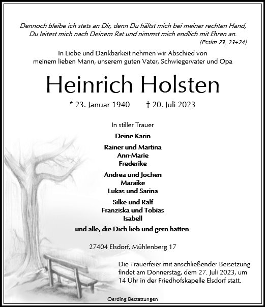 Heinrich Holsten