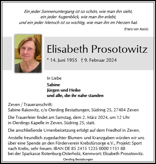 Elisabeth Prosotowitz