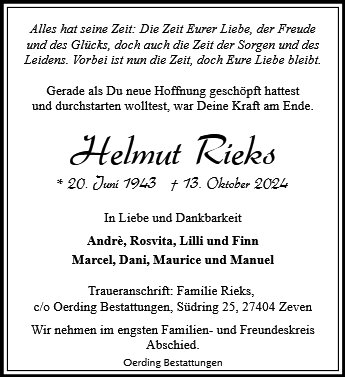 Helmut Rieks