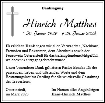 Hinrich Matthes