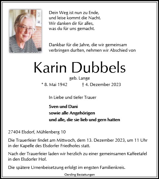 Karin Dubbels