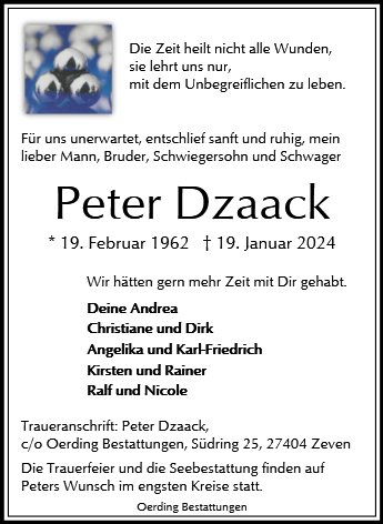 Peter Dzaack
