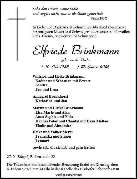 Elfriede Brinkmann