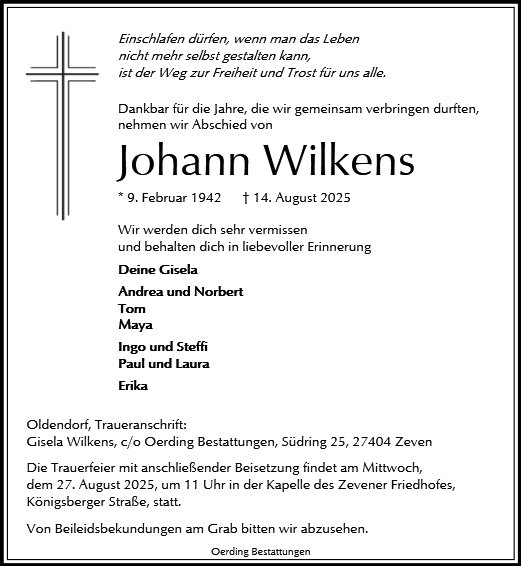 Johann Wilkens