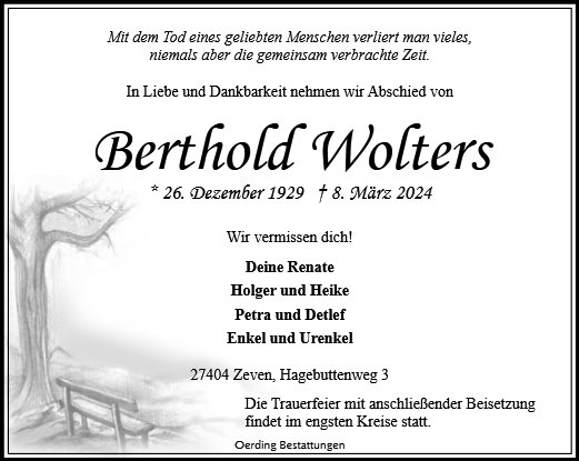 Berthold Wolters