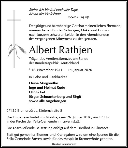Albert Rathjen