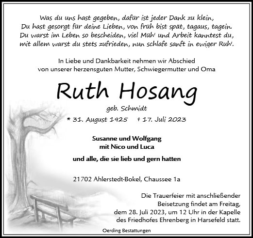 Ruth Hosang