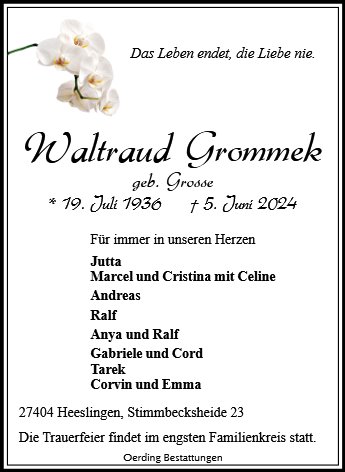 Waltraud Grommek