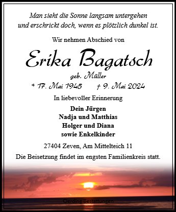 Erika Bagatsch