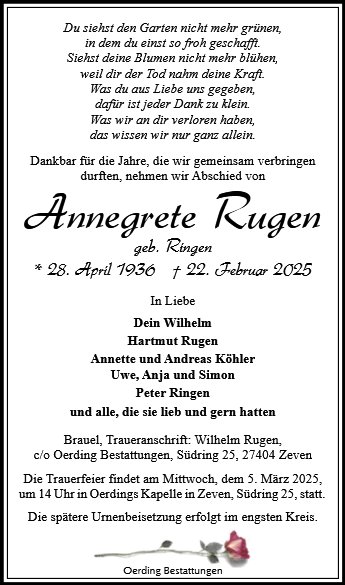 Annegrete Rugen