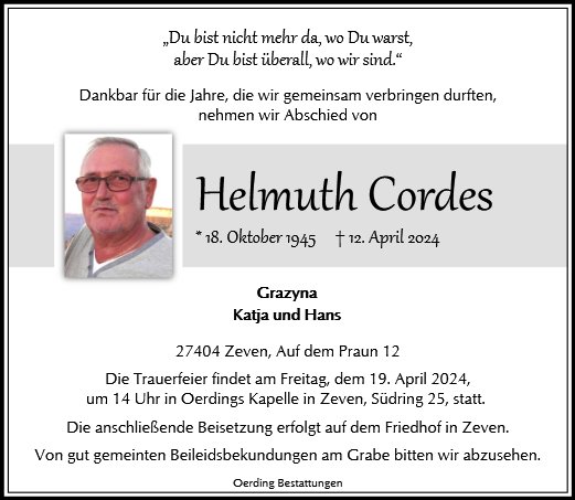 Helmuth Cordes