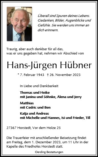 Hans-Jürgen Hübner