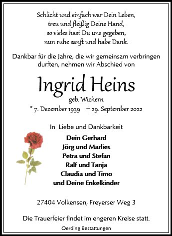 Ingrid Heins