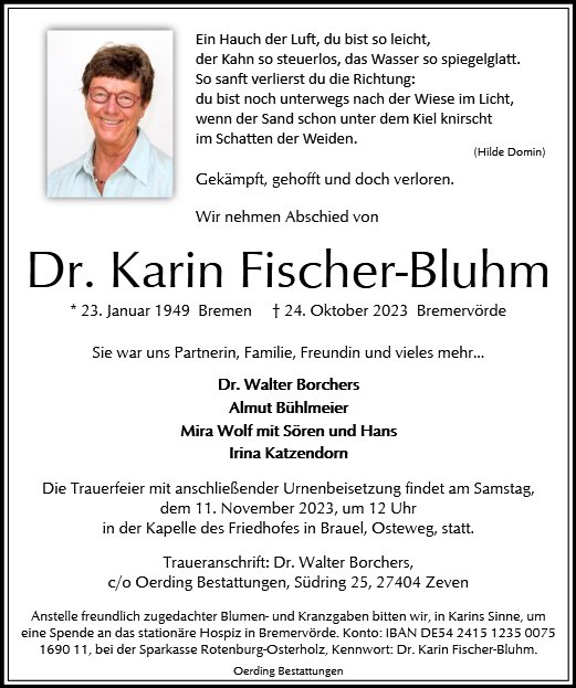 Karin Fischer-Bluhm