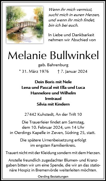 Melanie Bullwinkel