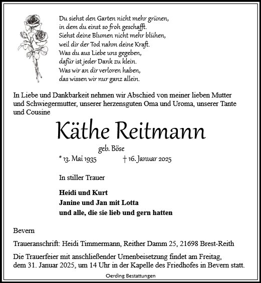 Käthe Reitmann