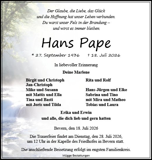 Hans Pape