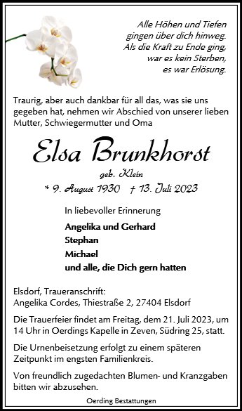 Elsa Brunkhorst