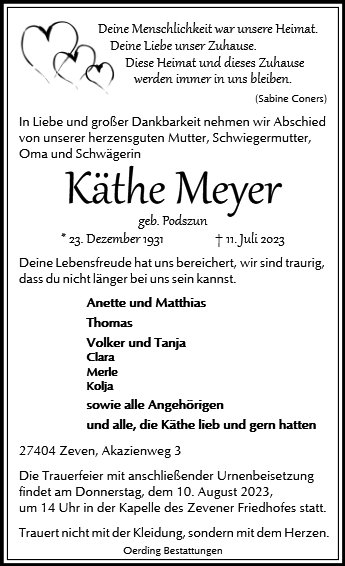 Käthe Meyer