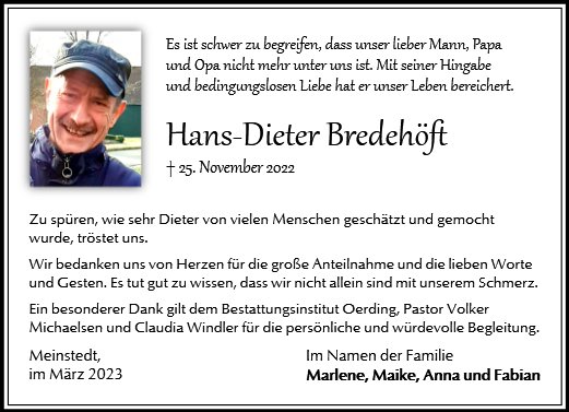 Hans-Dieter Bredehöft