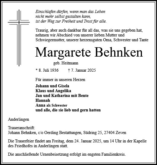 Margarete Behnken