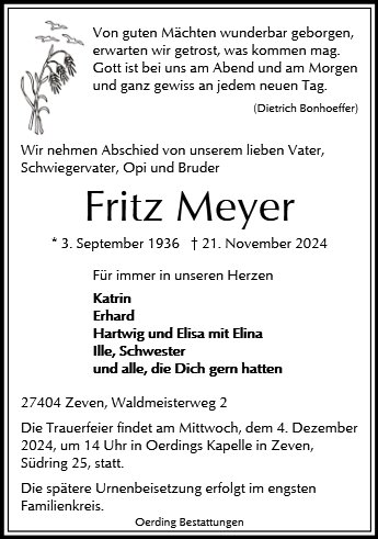 Fritz Meyer