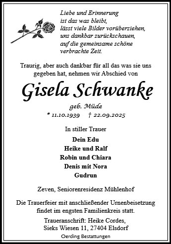 Gisela Schwanke
