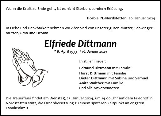 Elfriede Dittmann