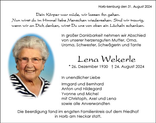 Lena Wekerle