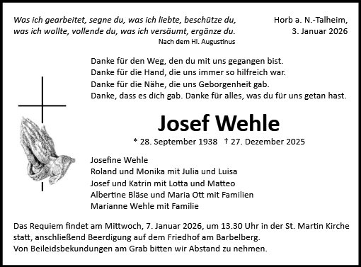 Josef Wehle