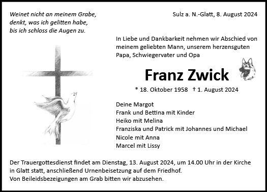 Franz Zwick