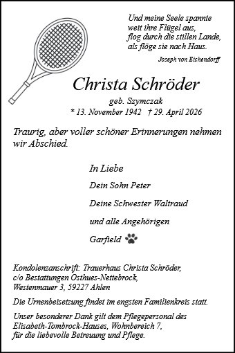 Christa Schröder