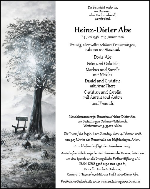 Heinz-Dieter Abe