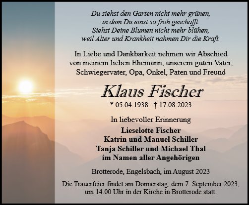 Klaus Fischer
