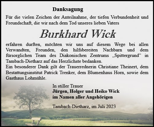 Burkhard Wick