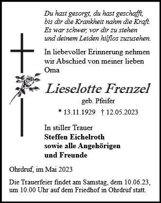 Lieselotte Frenzel