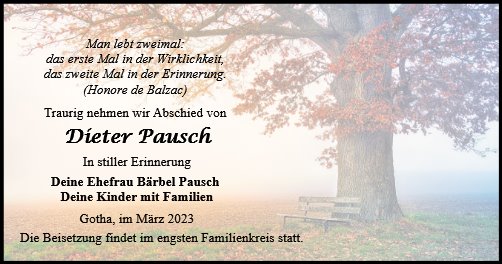 Dieter Pausch