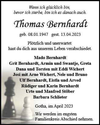 Thomas Bernhardt