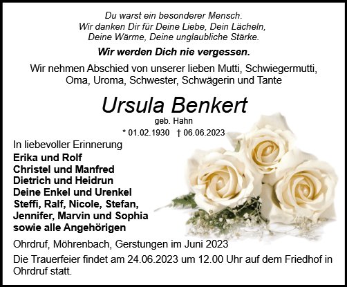 Ursula Benkert