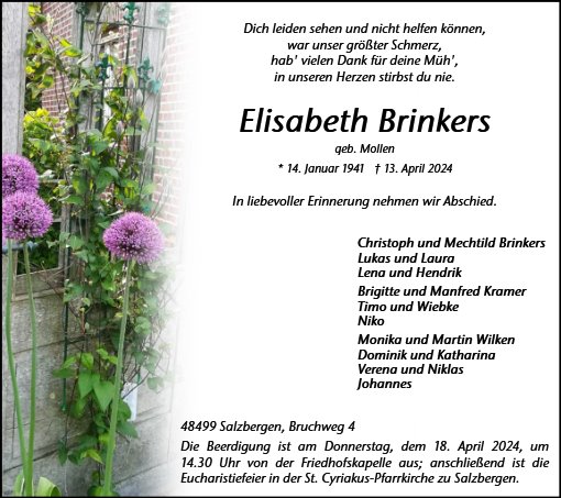 Elisabeth Brinkers