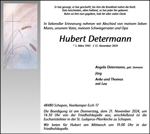 Hubertus Determann