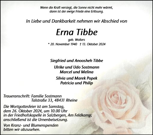 Erna Tibbe