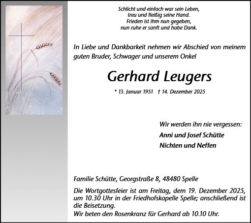 Gerhard Leugers