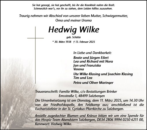 Hedwig Wilke