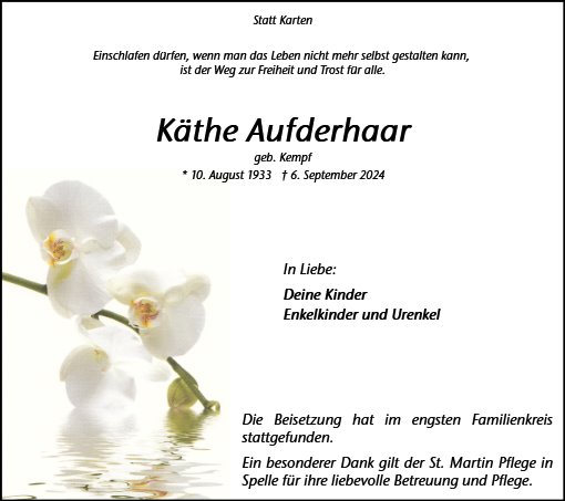 Käthe Aufderhaar