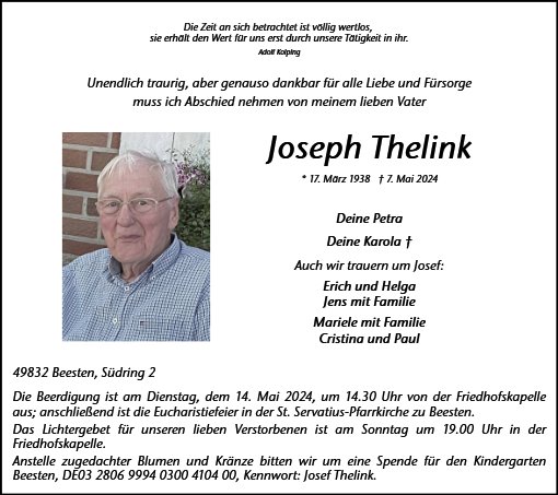 Joseph Thelink