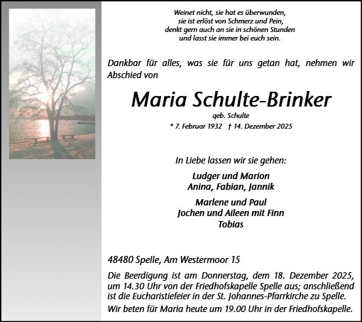 Maria Schulte-Brinker