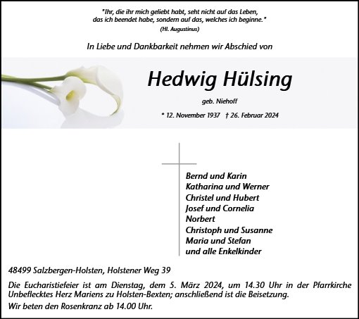 Hedwig Hülsing