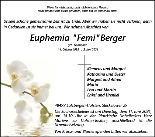 Euphemia Berger